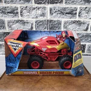 Marvel Iron Man Monster Jam RC Truck - Red